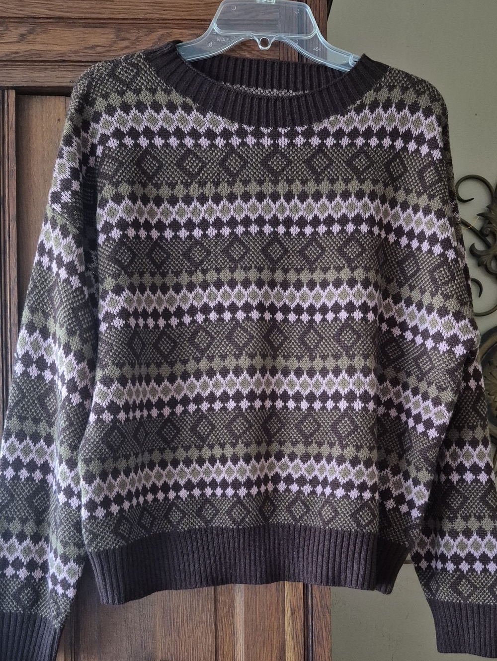 SHEIN Curve Crewneck Sweater